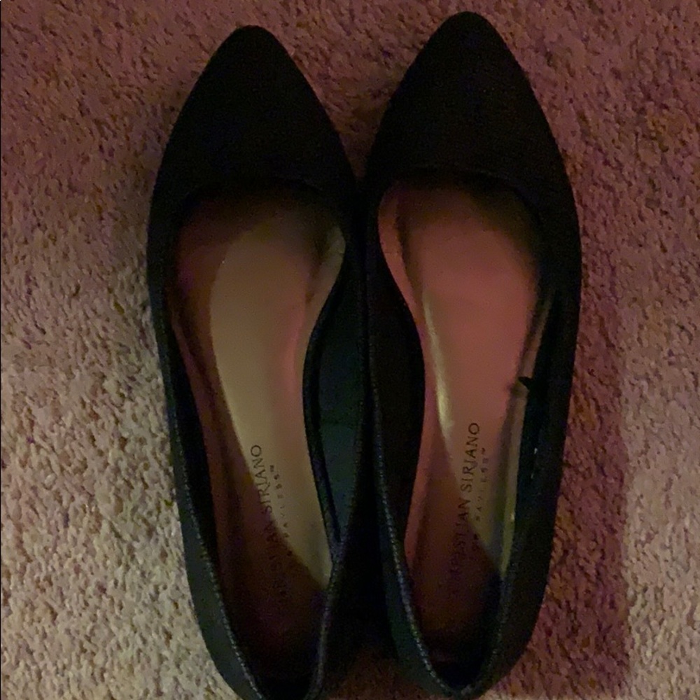 Black flats